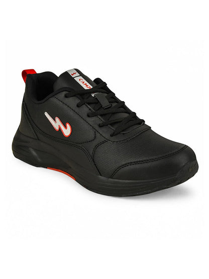 Campus COMET Black Mens Running Shoes