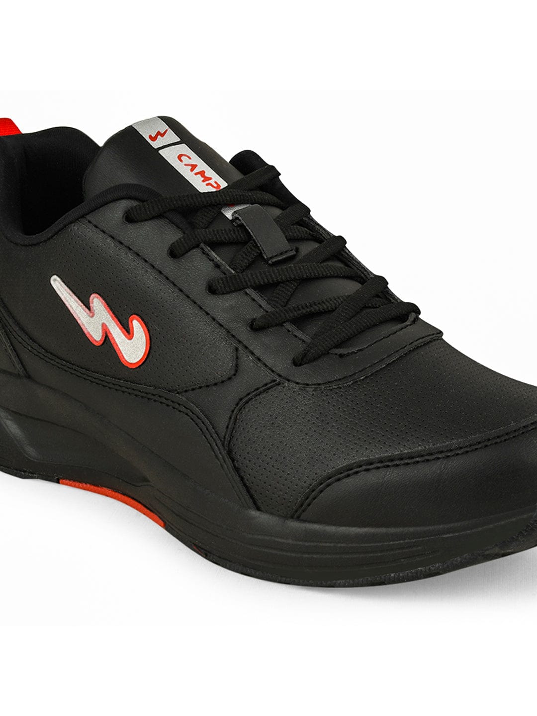 Campus COMET Black Mens Running Shoes