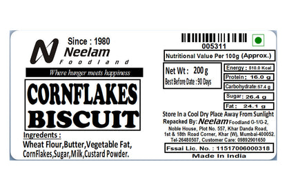 Neelam Foodland Corn Flakes Biscuits 