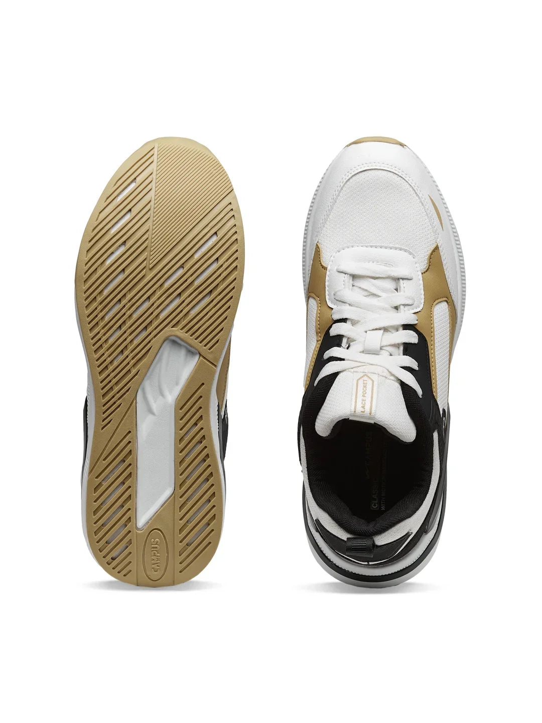 Campus COVE White Mens Sneakers