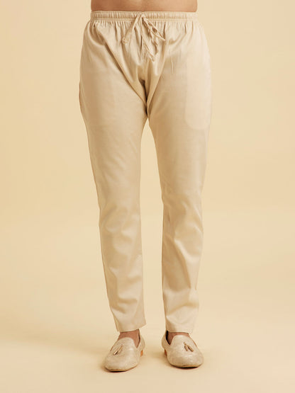 Manyavar Lilac Elegance Kurta Pajama - view 5