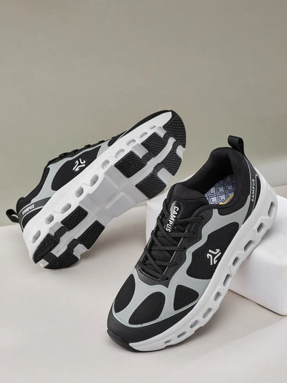 Campus CRUNK Black Mens Running Shoes