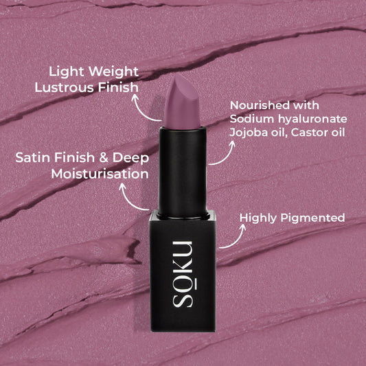 Soku Cosmetic Censored !! Creamy Matte Lipstick - Crushing On You