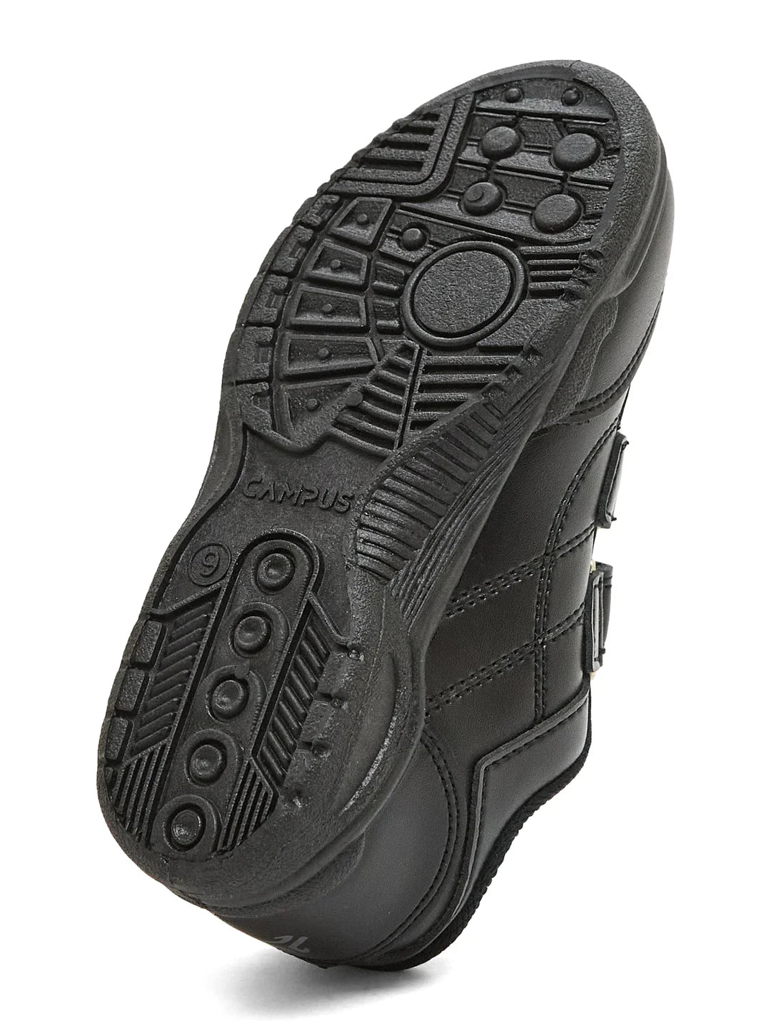 Campus CS 26101V Black Kids School Shoes