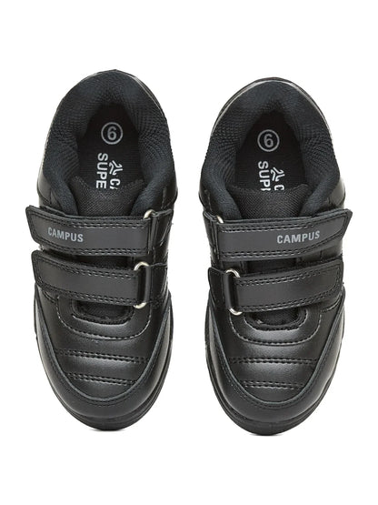 Campus CS 26101V Black Kids School Shoes