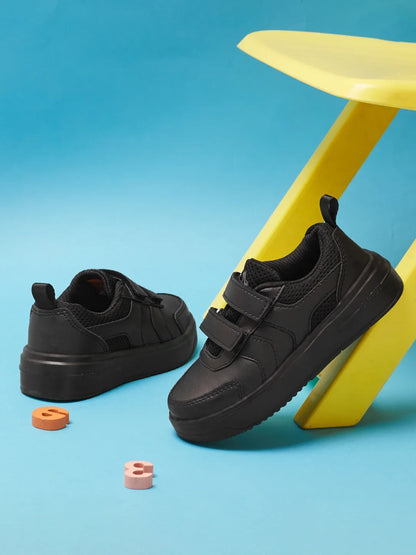 Campus CS 26106V Black Kids School Shoes