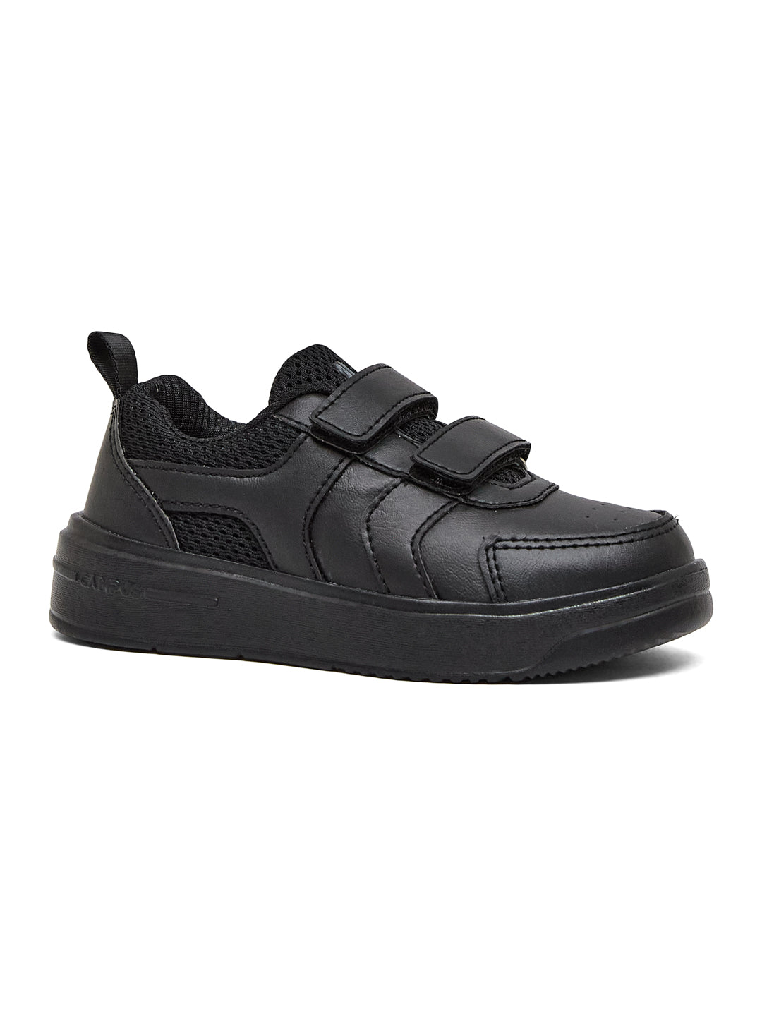 Campus CS 26106V Black Kids School Shoes