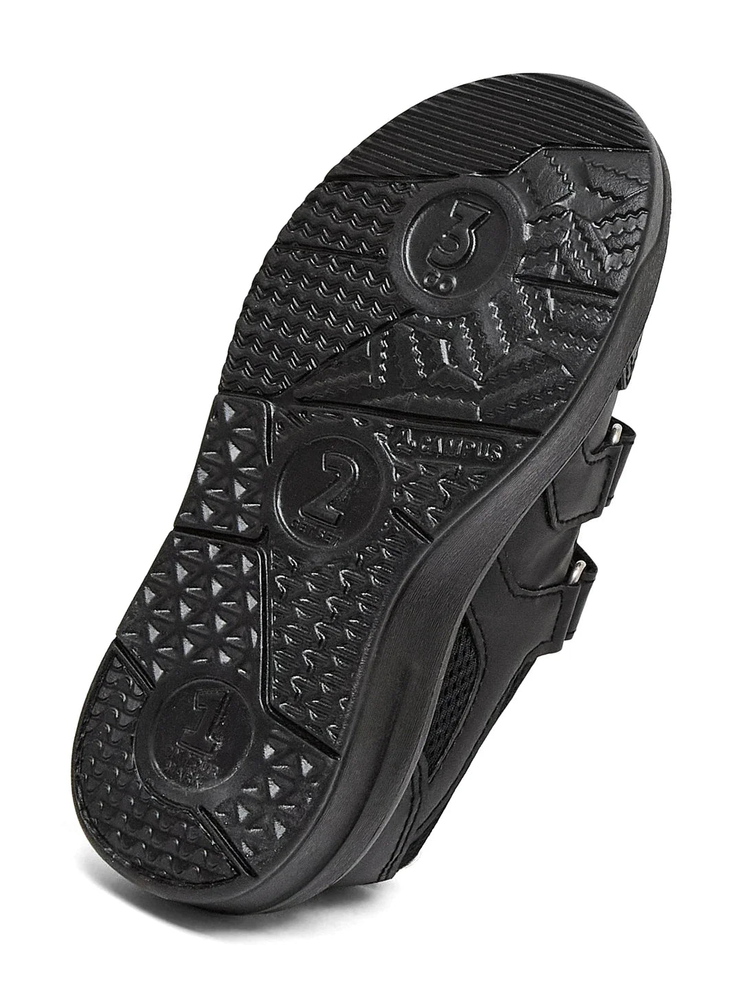 Campus CS 26106V Black Kids School Shoes
