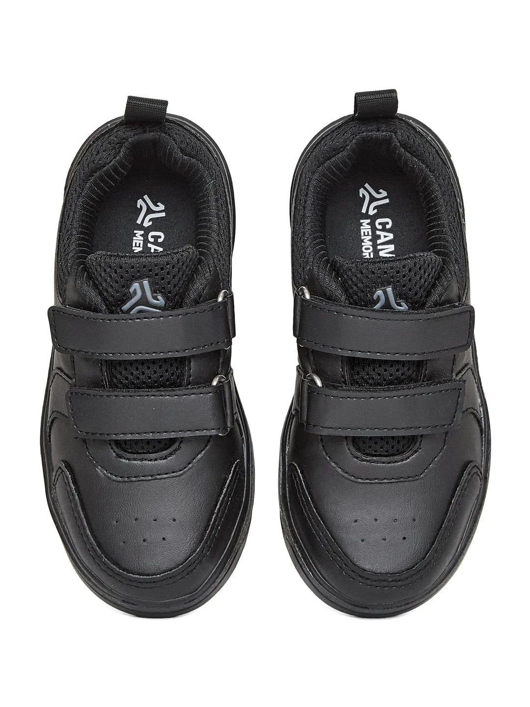 Campus CS 26106V Black Kids School Shoes