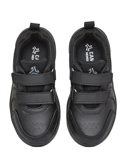 Campus CS 26106V Black Kids School Shoes