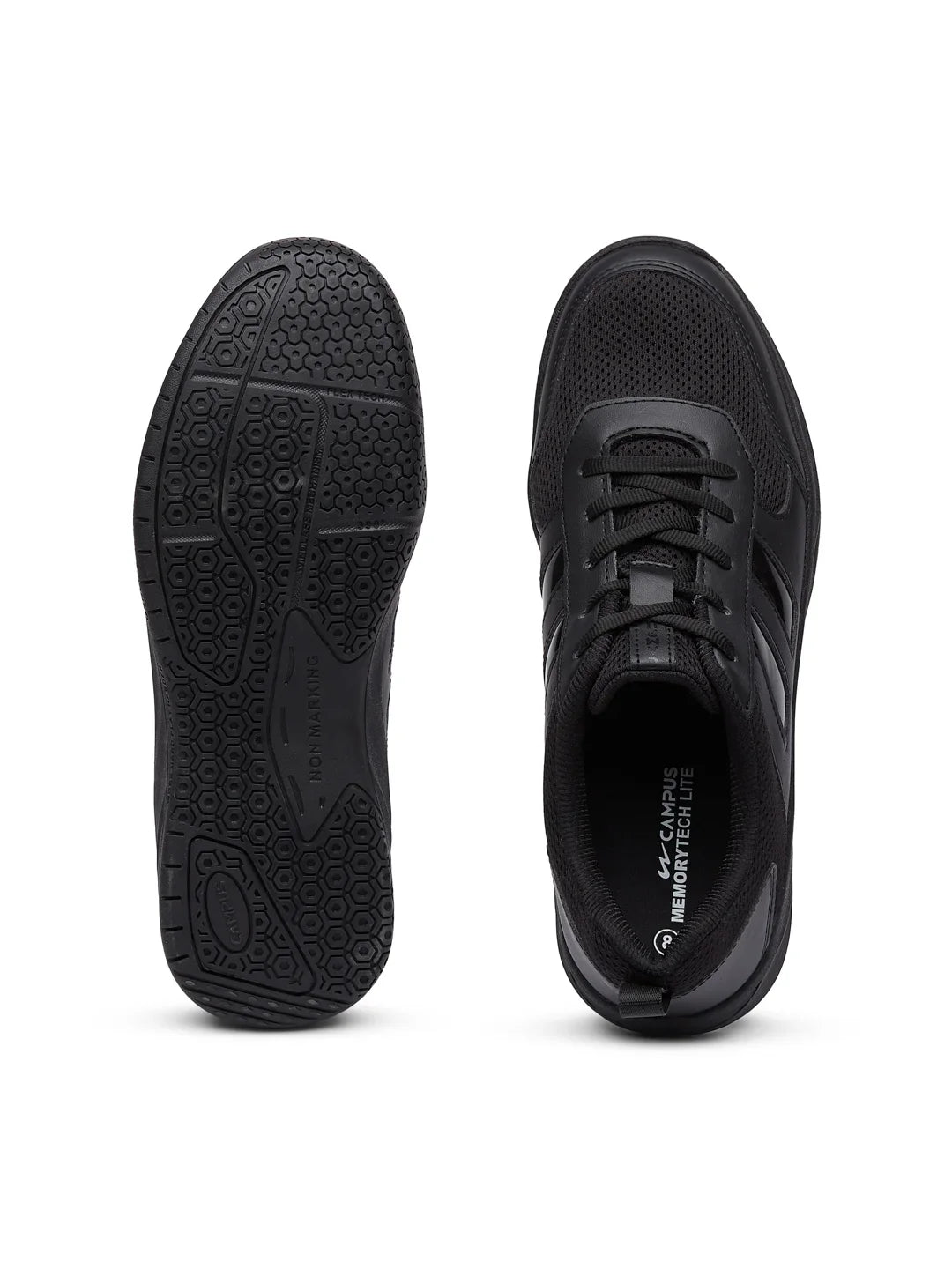 Campus CUBS Black Mens Shoes