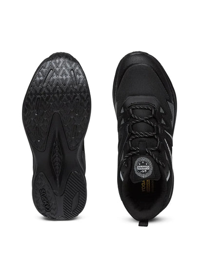 Campus CUSTOM Black Mens Running Shoes