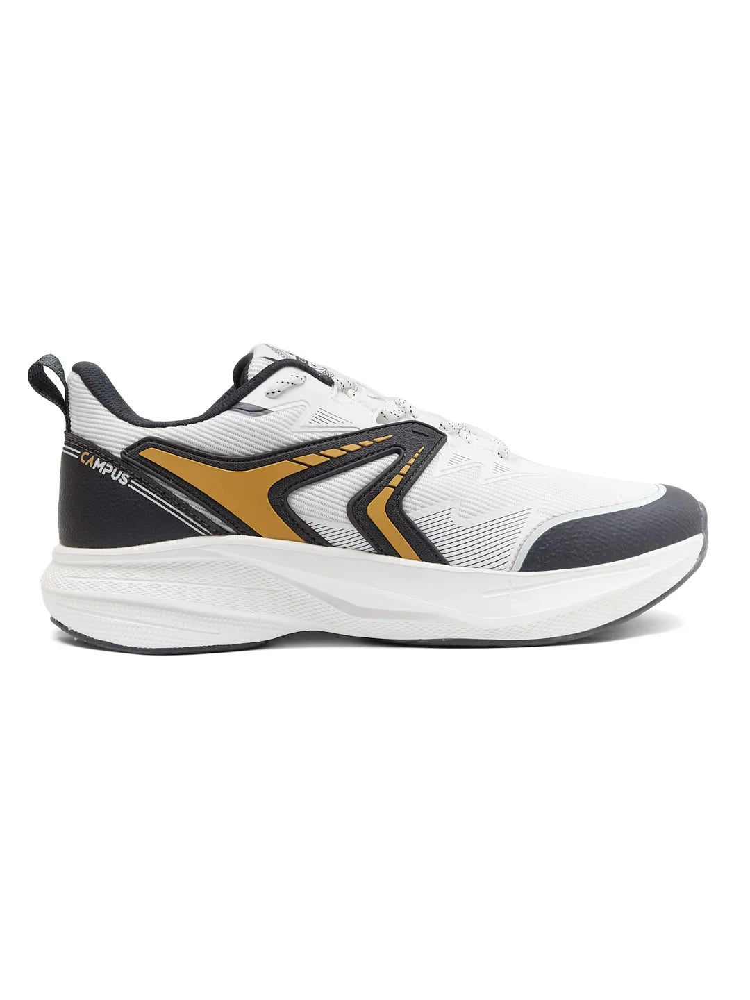 Campus CUSTOM White Mens Running Shoes