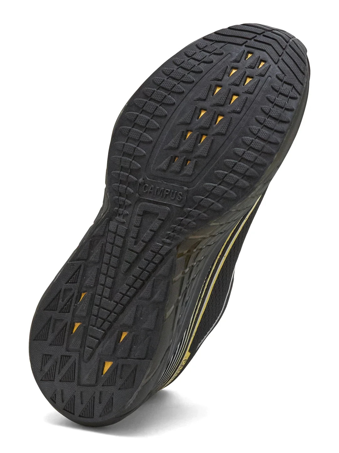 Campus CYRON Black Mens Running Shoes