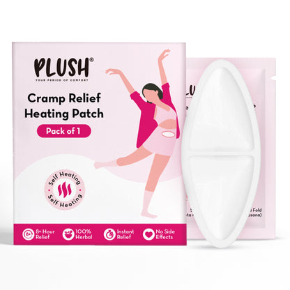 Plush Cramp Relief Heating Patch