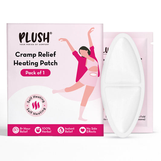 Plush Cramp Relief Heating Patch