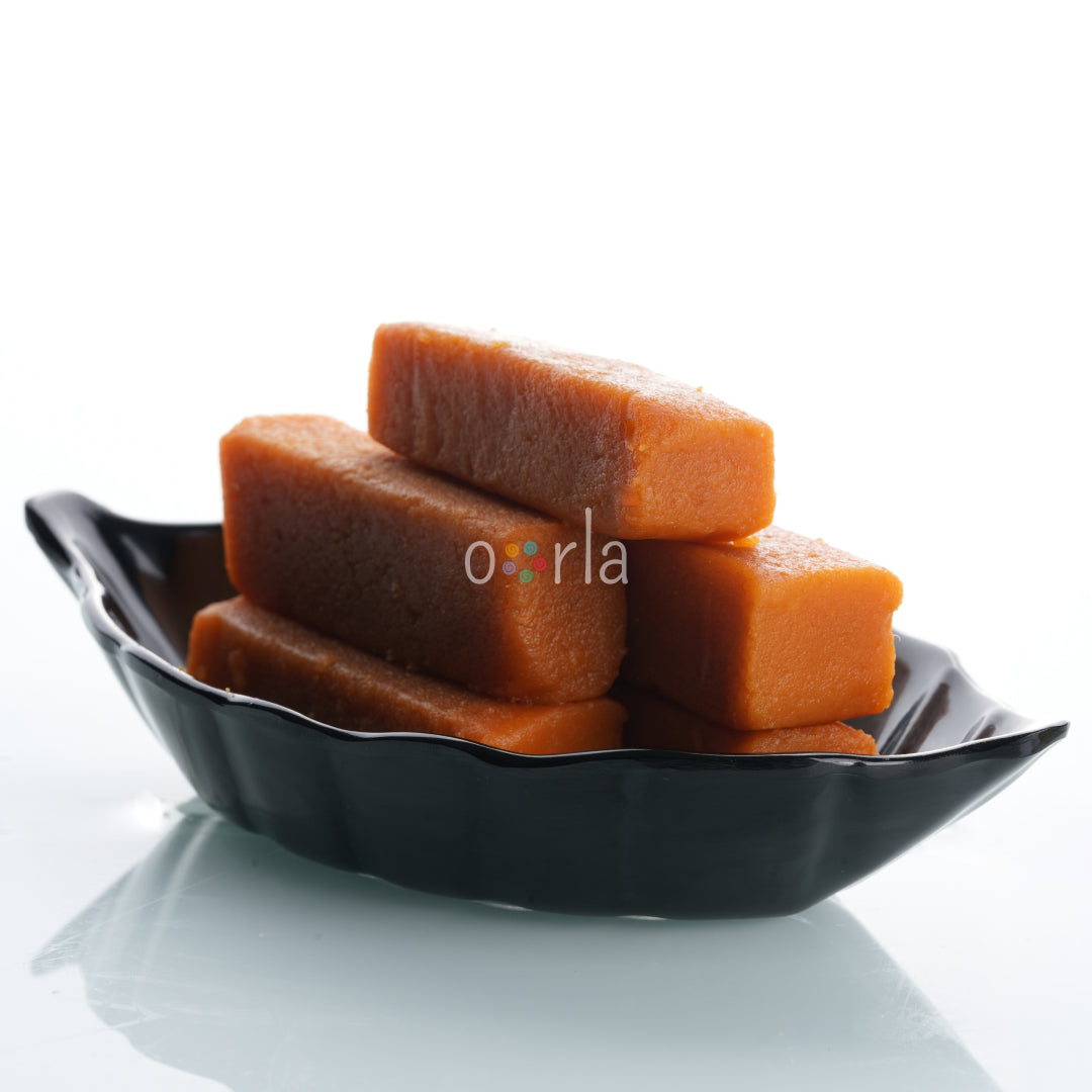 Prakruthi Carrot Mysore Pak Vegan - PUSHMYCART