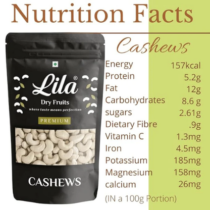 Lila Dry Fruits Cashew nuts
