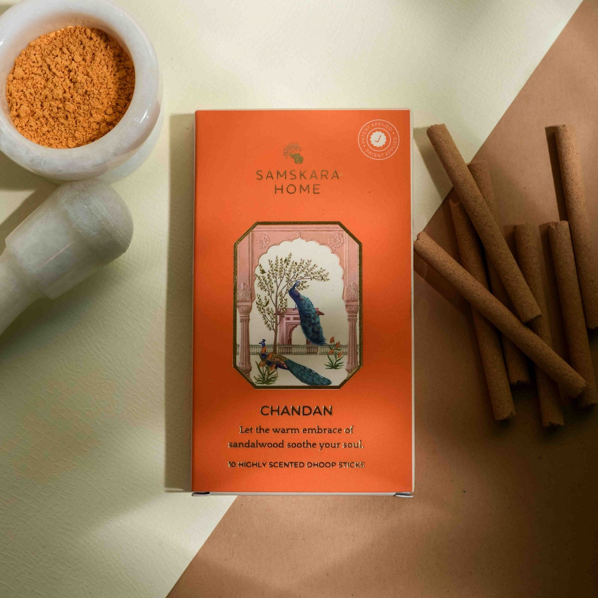 Samskara Home Chandan Dhoop Sticks 10pcs
