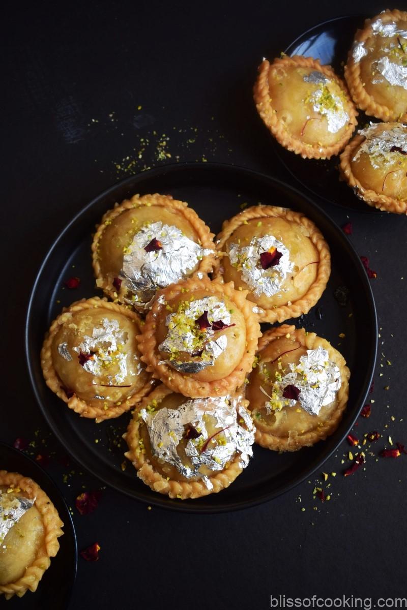 Agra Sweets Chandrakala - PUSHMYCART