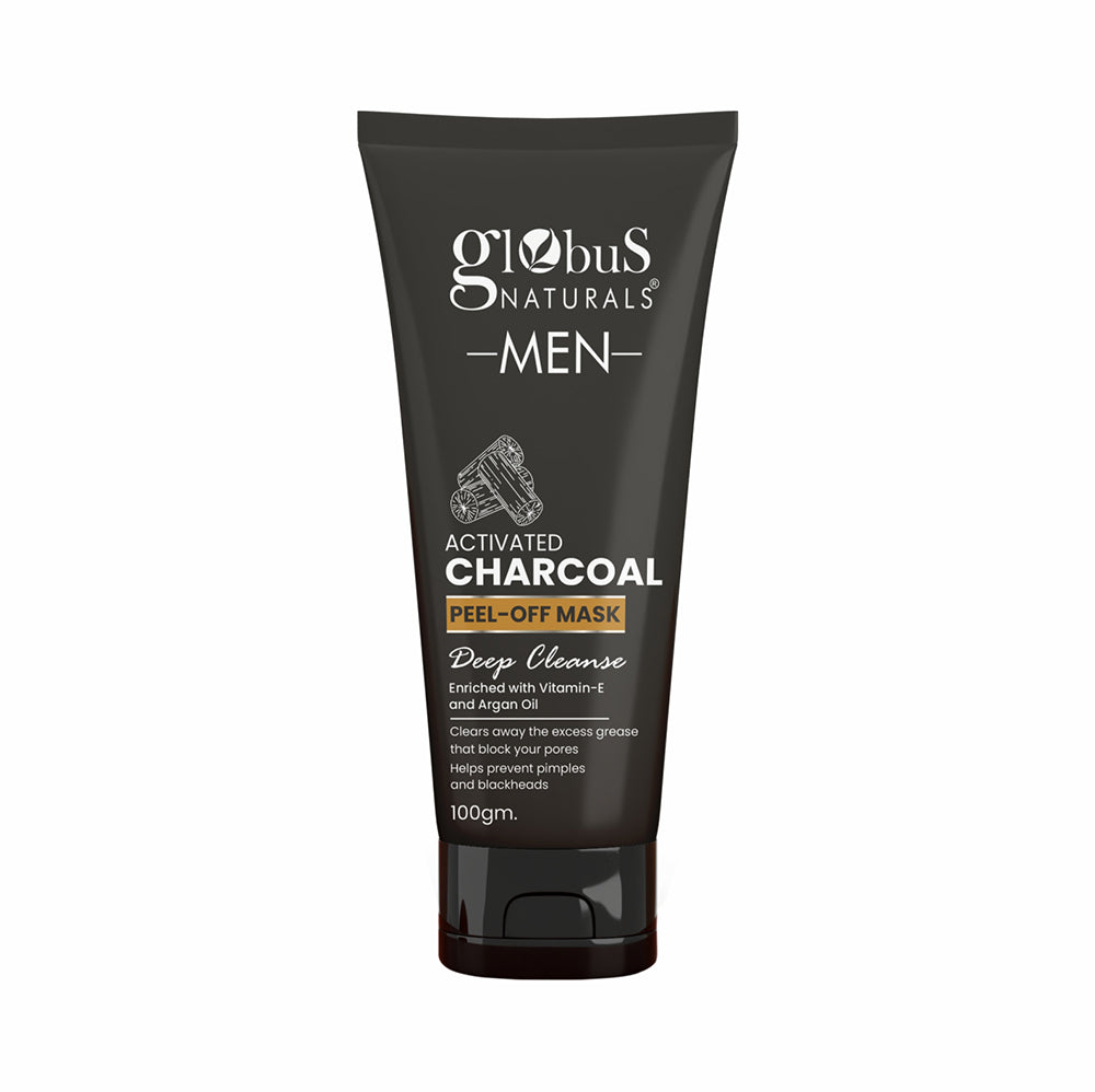 Globus Naturals Anti Pollution & Anti Acne Charcoal Peel Off Mask 