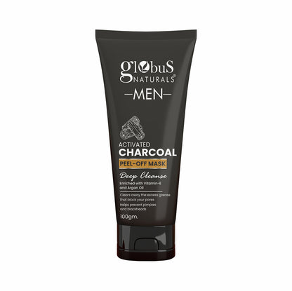 Globus Naturals Anti Pollution & Anti Acne Charcoal Peel Off Mask 