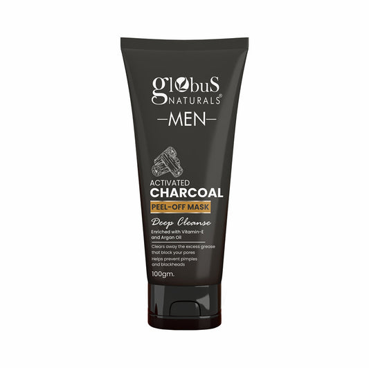 Globus Naturals Anti Pollution & Anti Acne Charcoal Peel Off Mask 