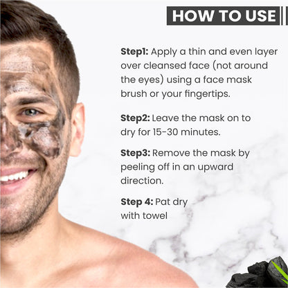 Globus Naturals Anti Pollution & Anti Acne Charcoal Peel Off Mask