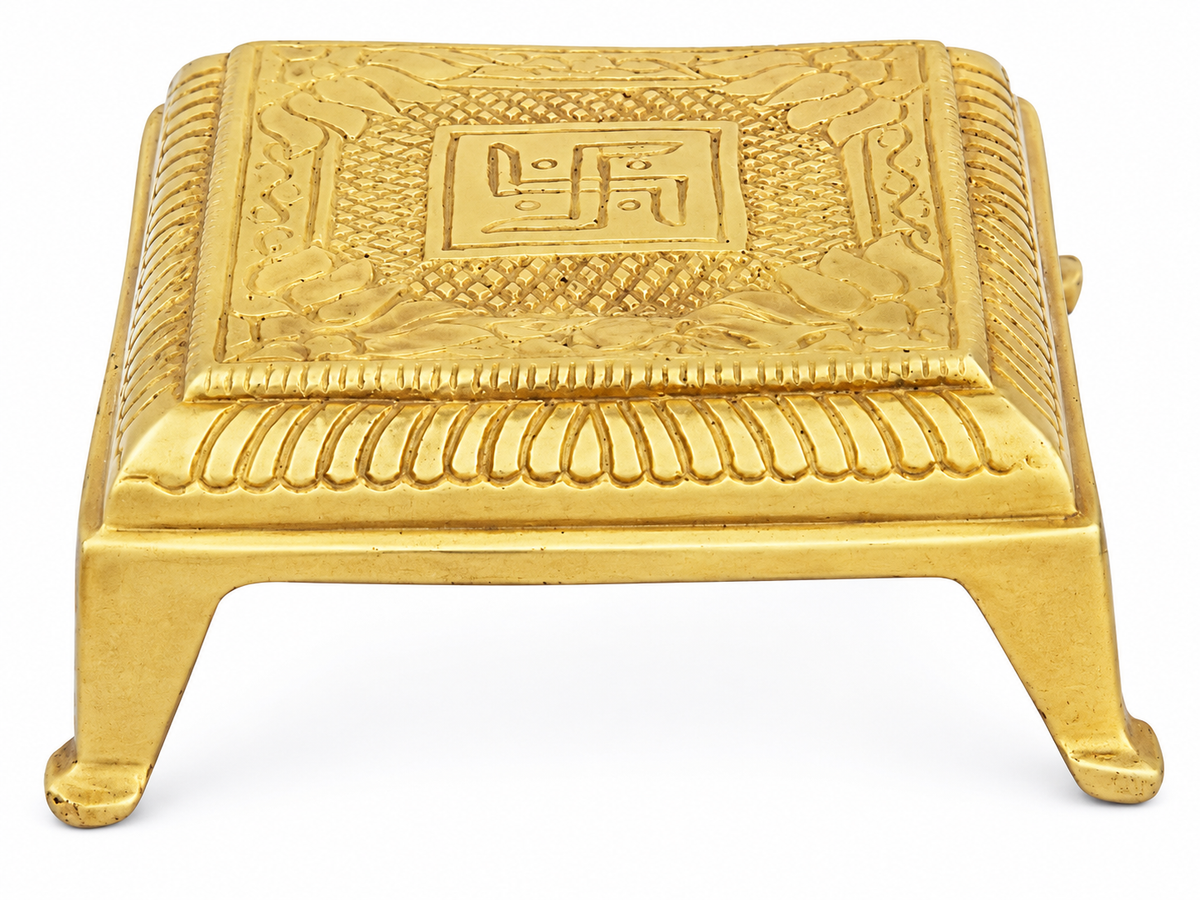 Brass Chowki For Idols 0.24kg