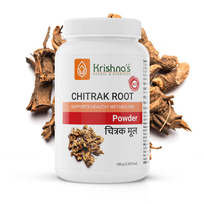 Krishna'S Herbal & Ayurveda Chitrak Root Powder