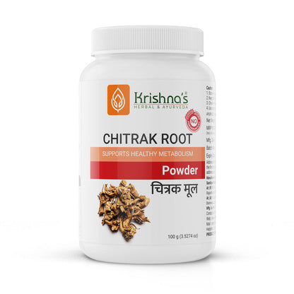 Krishna'S Herbal & Ayurveda Chitrak Root Powder
