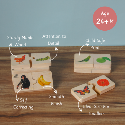 Ariro Toys Chunky puzzle- Feed The Animals(16 Chunks)