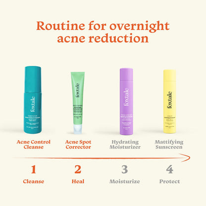 Foxtale Overnight Acne Reduction