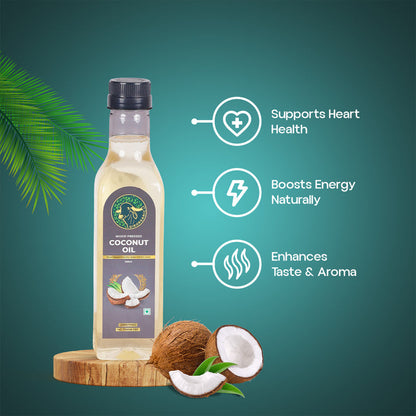 Wood Pressed Coconut Oil