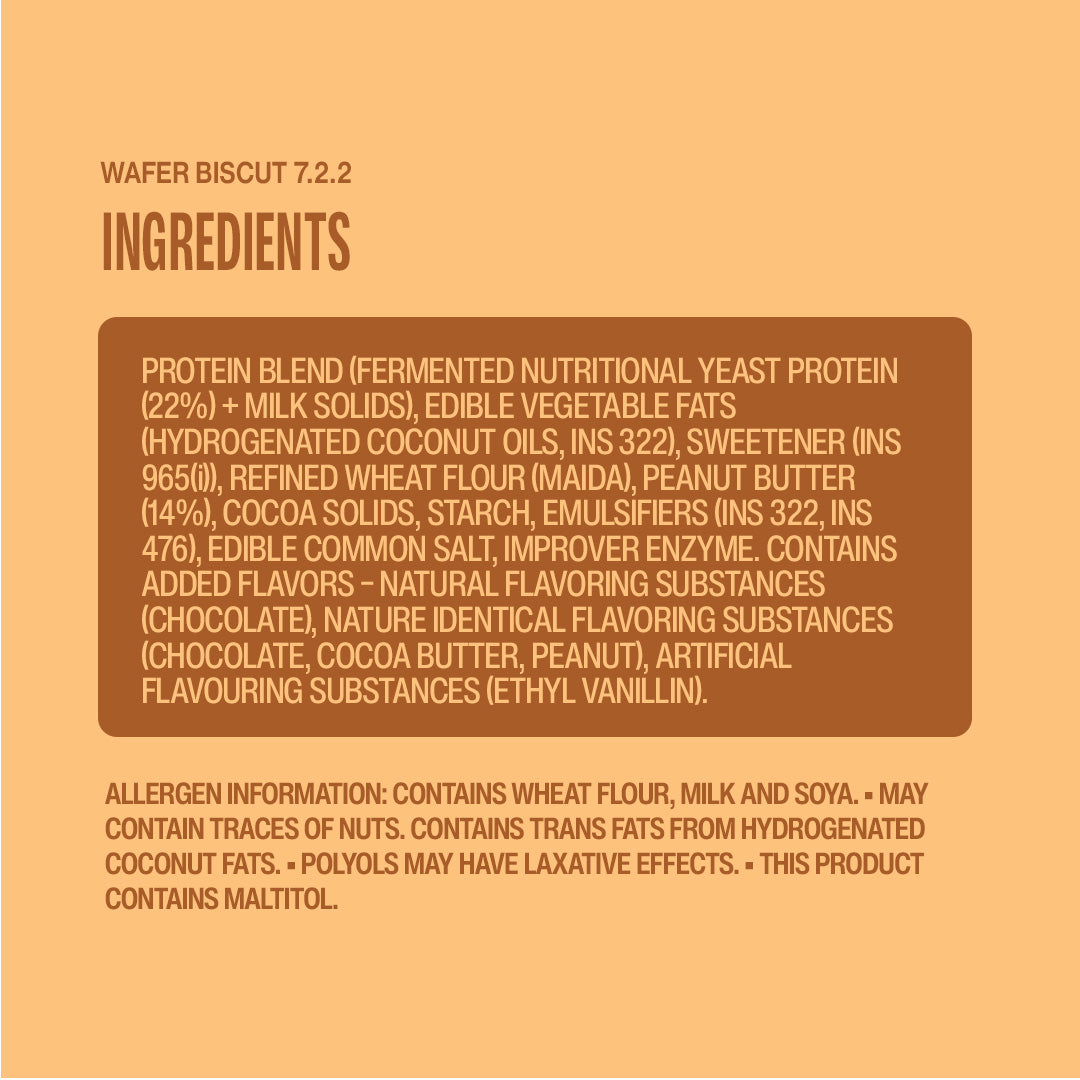 SUPERYOU Choco Peanut Butter Protein Wafer