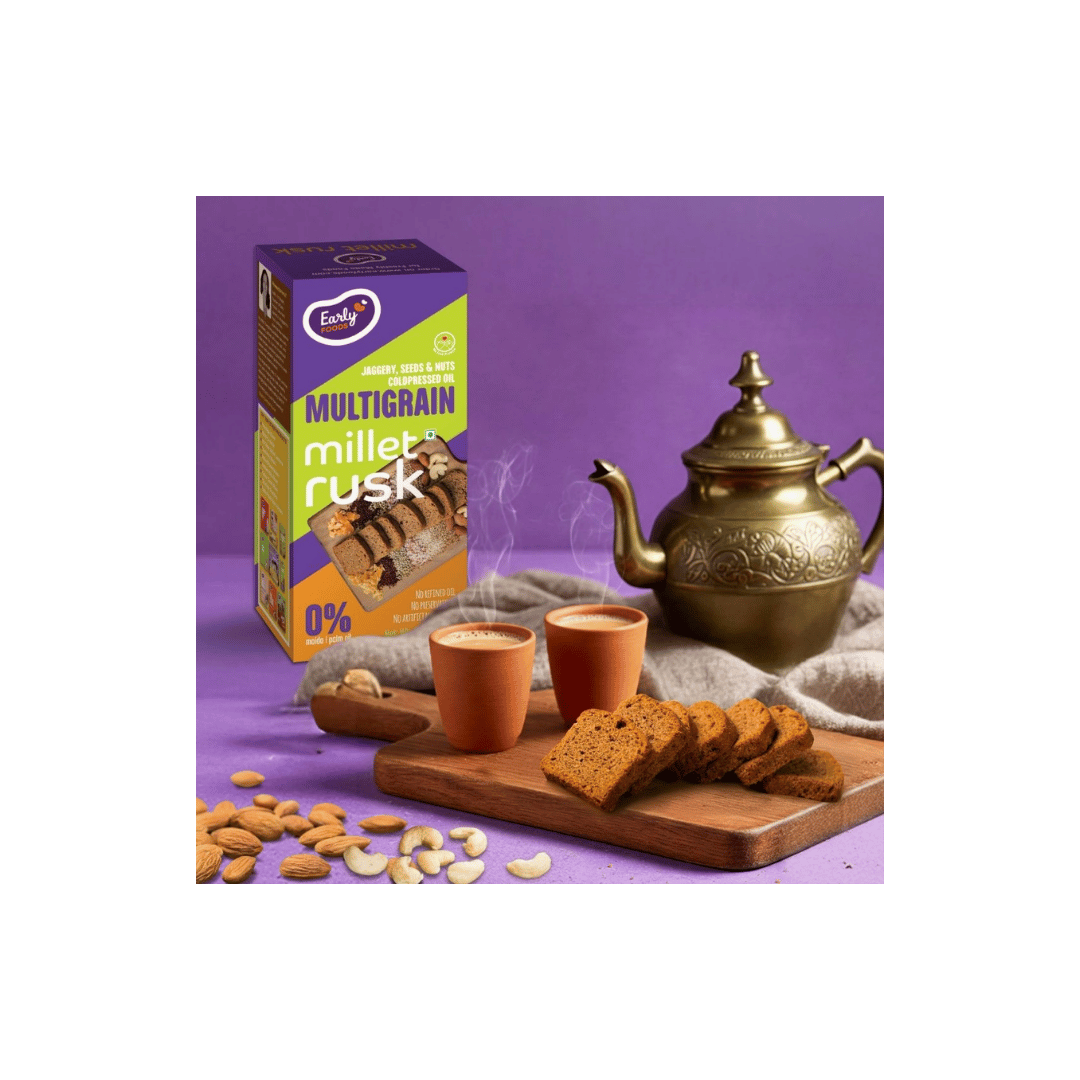 Early Foods Chota Pack Multigrain Millet Rusk