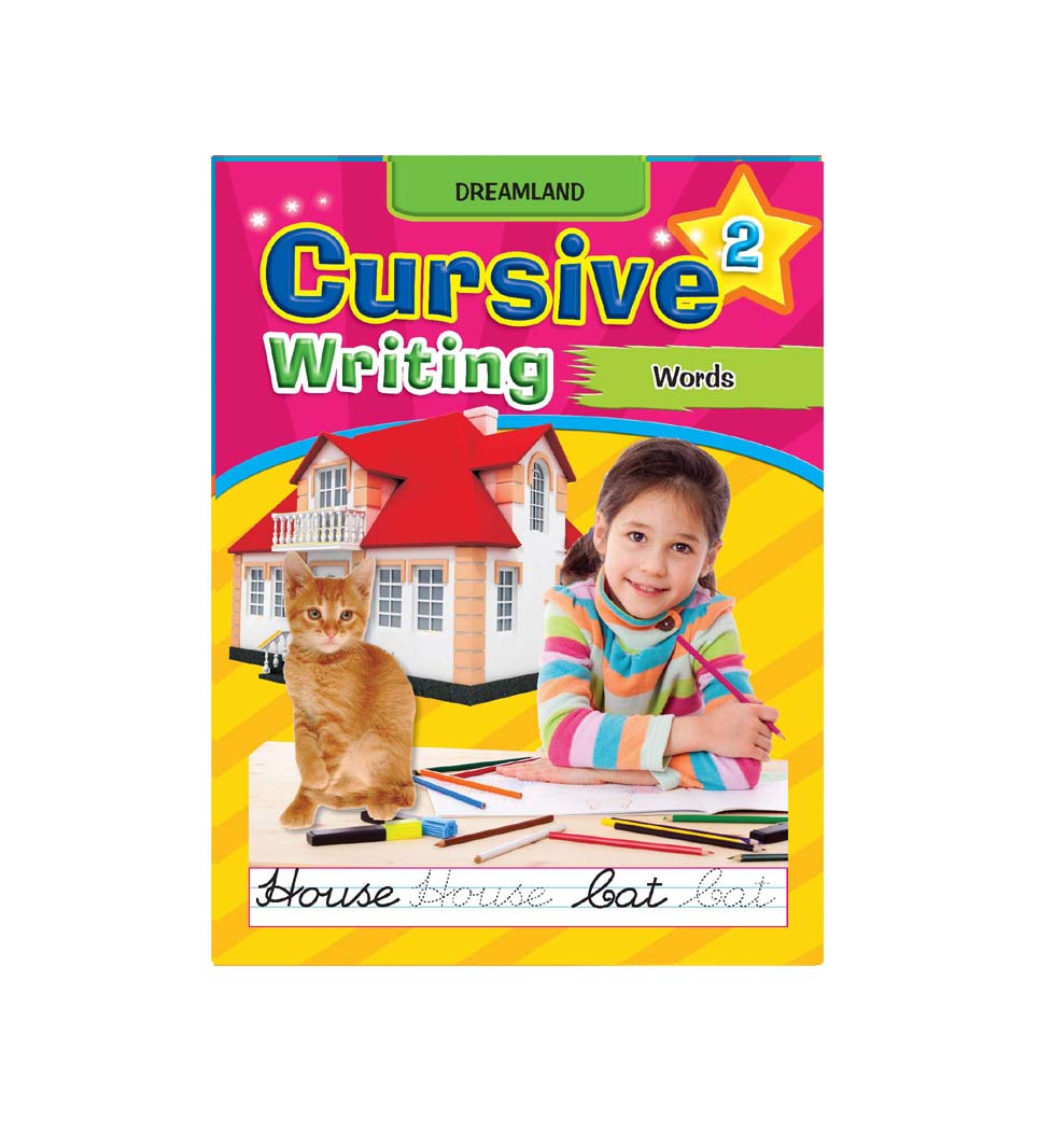 Cursive Writing Book (Words) Part 2 (English) – PUSHMYCART
