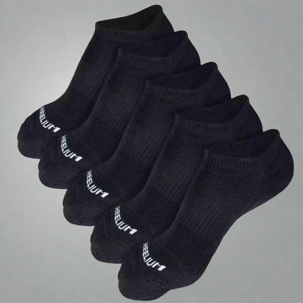 Heelium Bamboo Zero Socks for Men - 5 Pairs