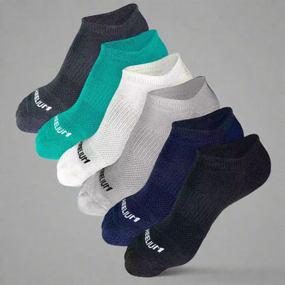Heelium Bamboo Zero Socks for Men - 6 Pairs