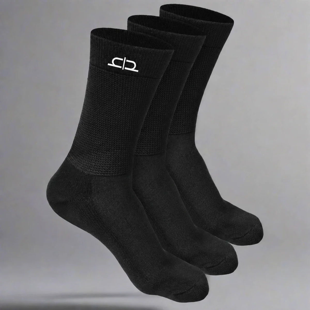 Heelium Bamboo Men Crew Socks (Soft Elastane) - 3 Pairs