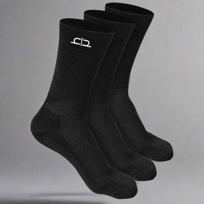Heelium Bamboo Men Crew Socks (Soft Elastane) - 3 Pairs