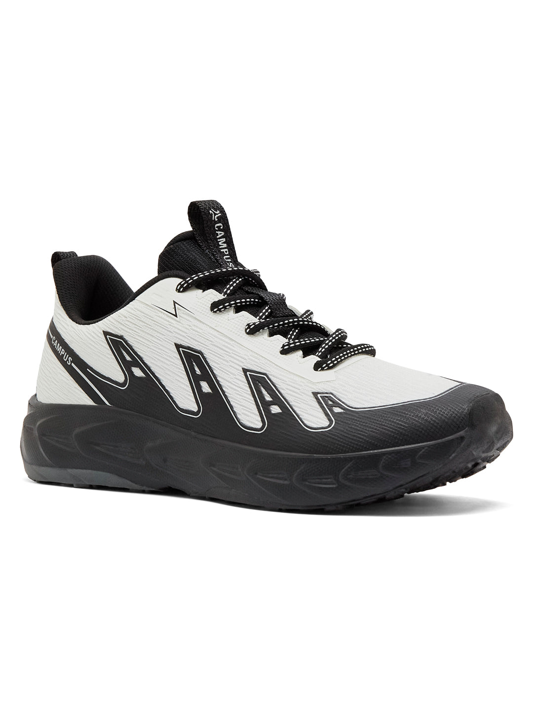 Campus DATRO Black Mens Running Shoes white