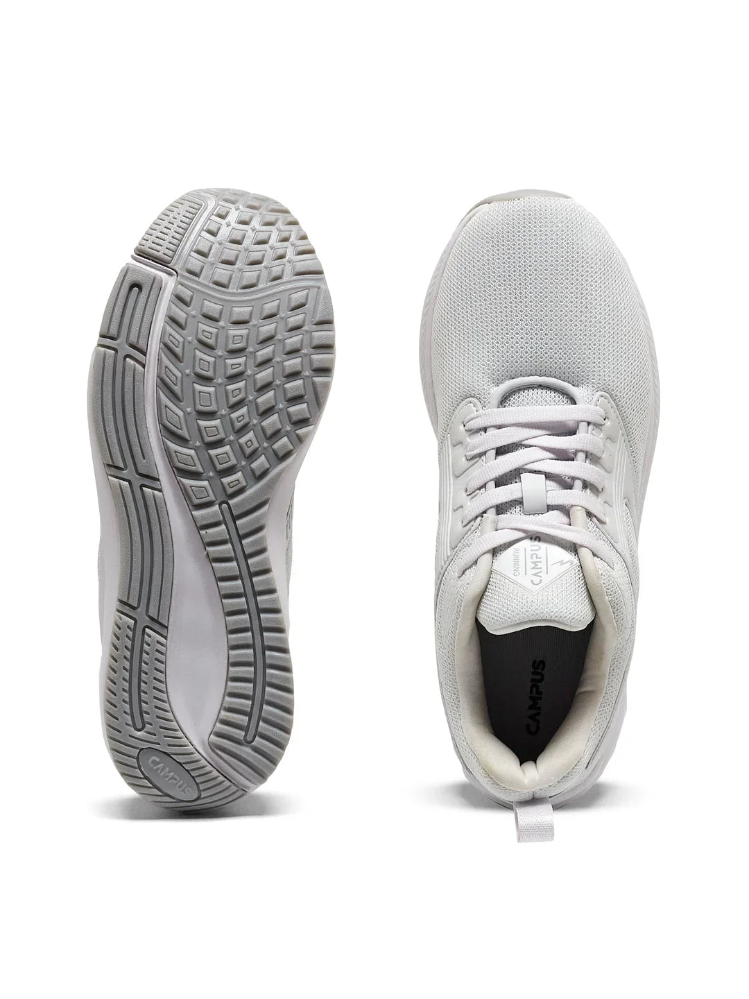 Campus DAVIS White Mens Running Shoes