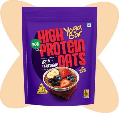Yoga Bar 26g High Protein Oats Dark Chocolate