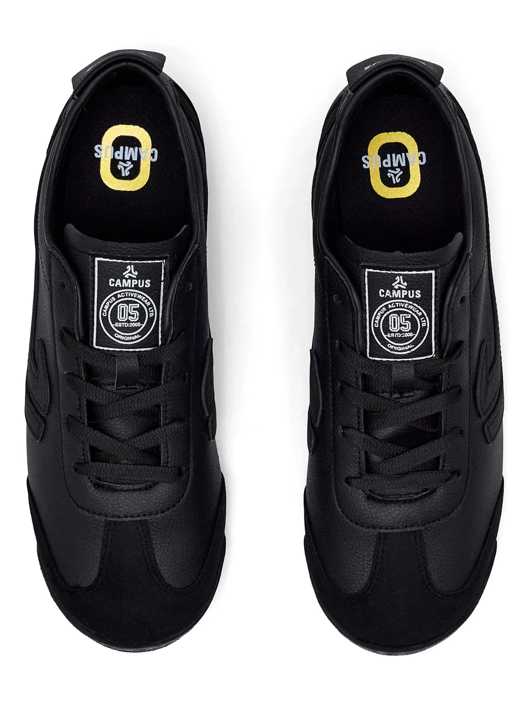 Campus DENARO Black Mens Sneakers
