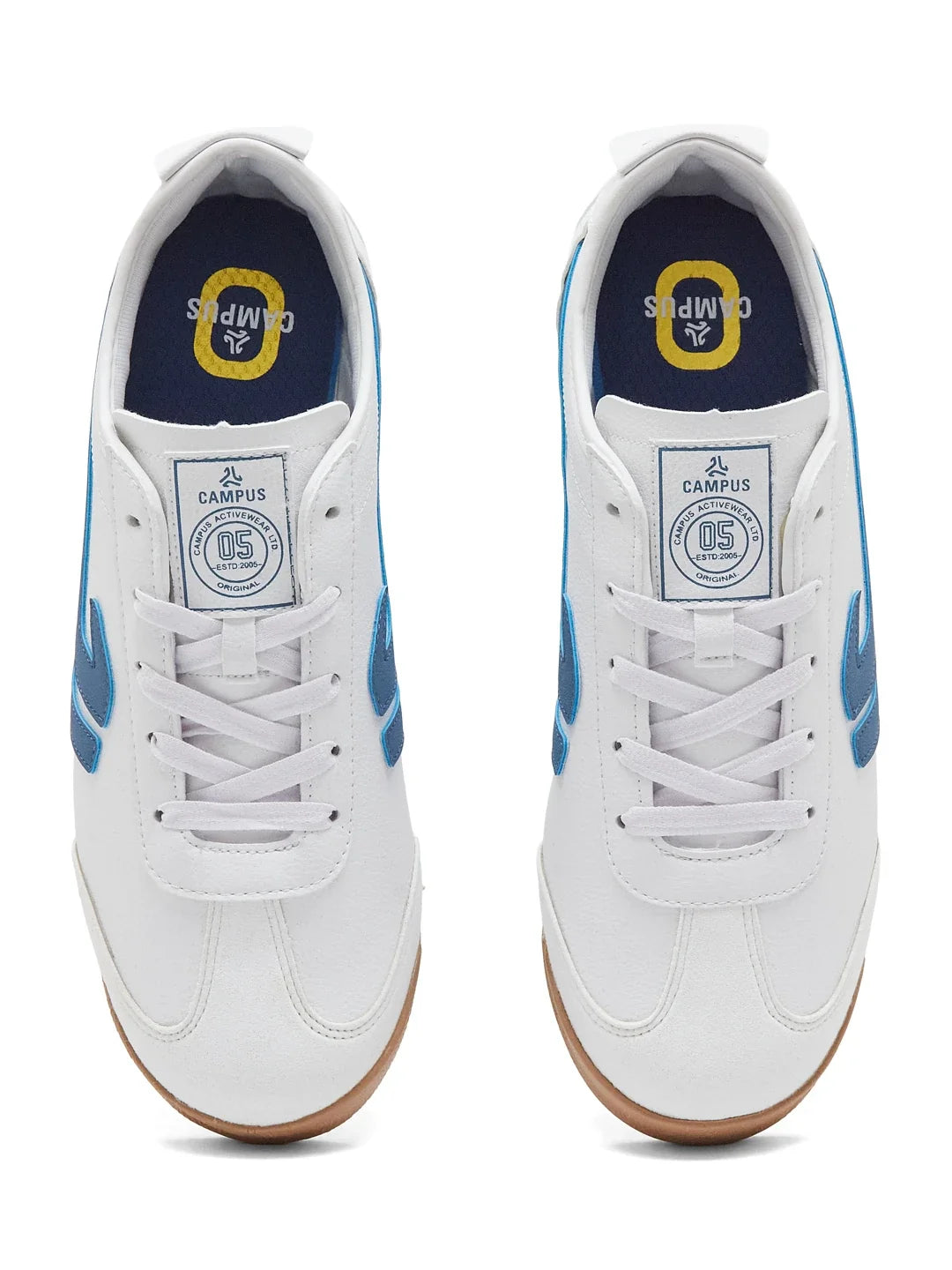 Campus DENARO White Mens Sneakers