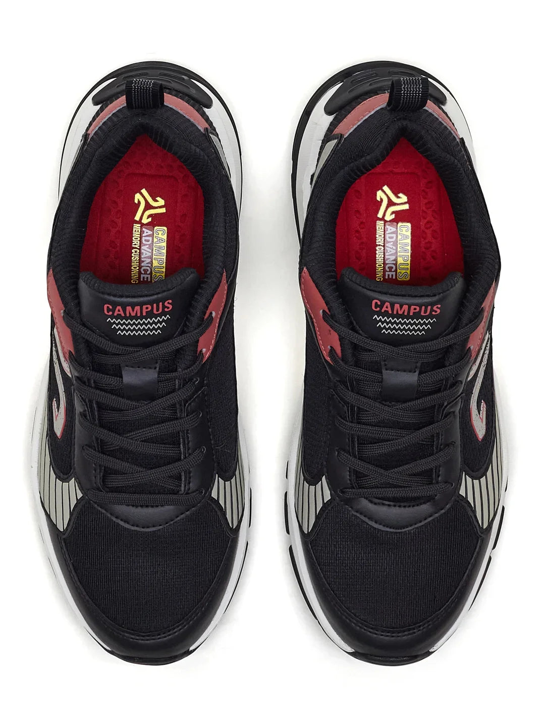 Campus DENRO Black Mens Sneakers blk minrl