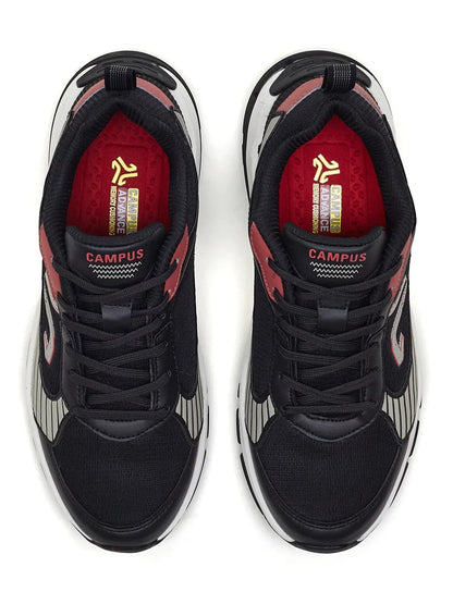 Campus DENRO Black Mens Sneakers blk minrl
