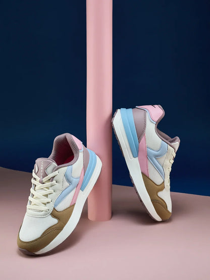 Campus DERBI Off White Womens Sneakers