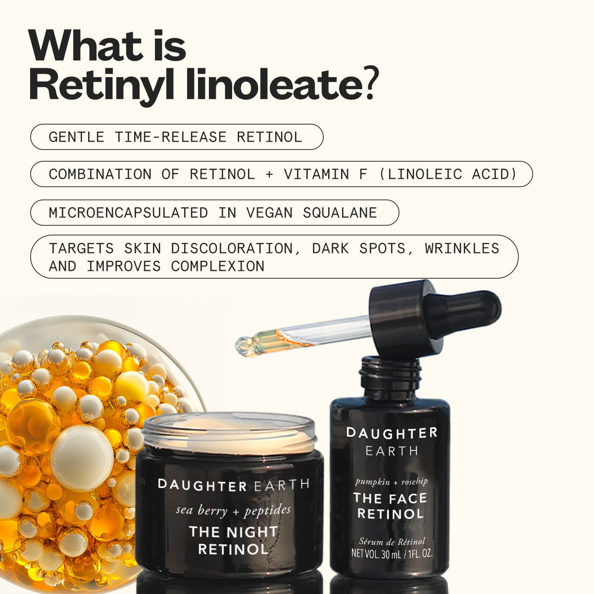 Daughter earth  retinol-system